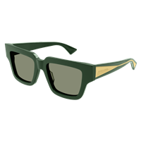 Occhiali da sole Bottega Veneta Donna BV1276S003-GREEN-CRYSTAL-GREEN52 - BV1276S003-GREEN-CRYSTAL-GREEN52